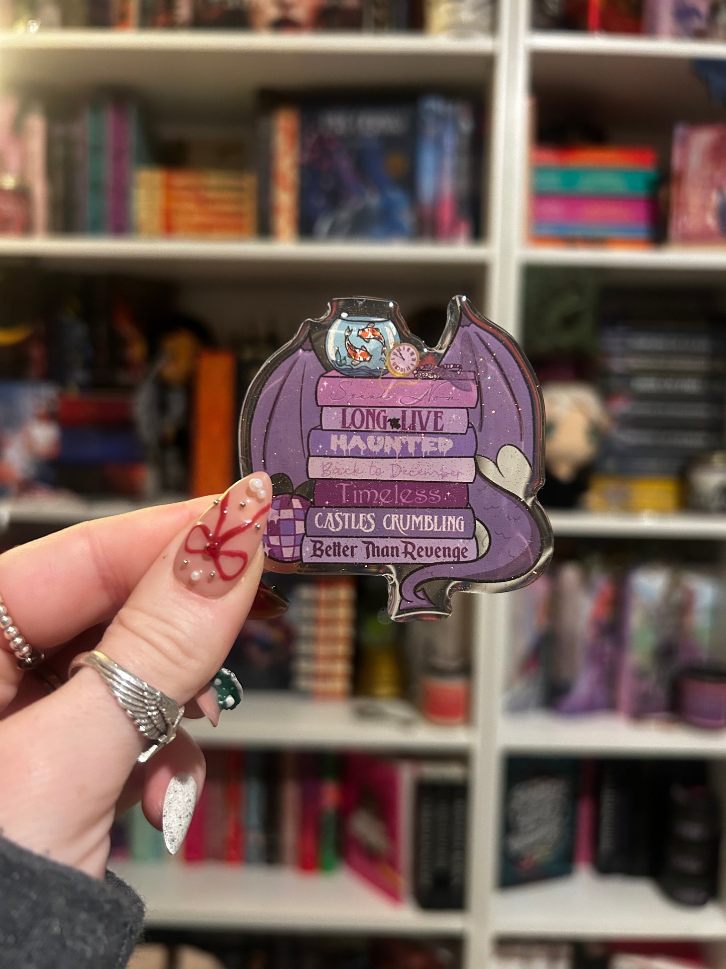 Speak Now Stack Acrylic Pin