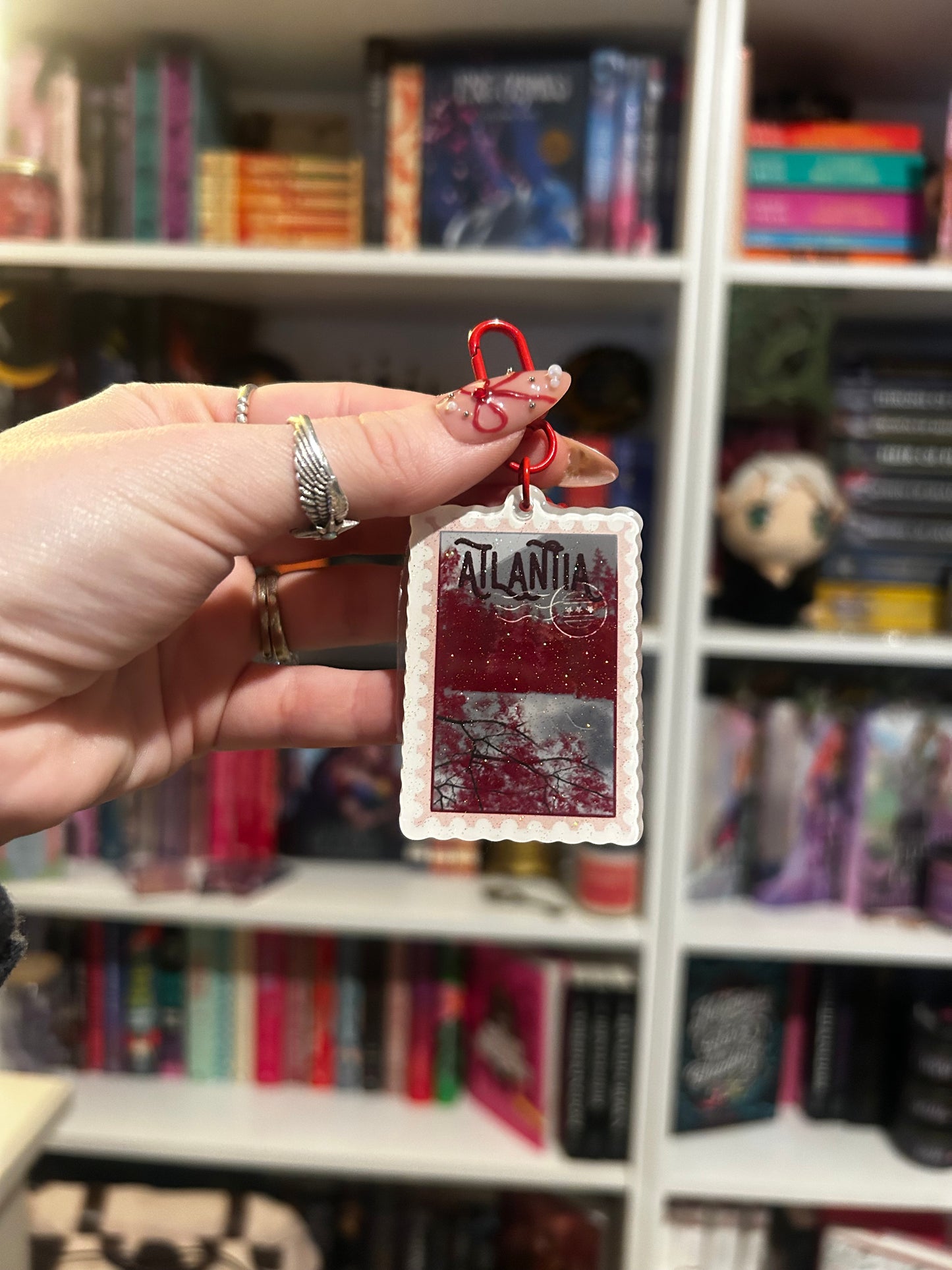Atlantia Stamp Keychain