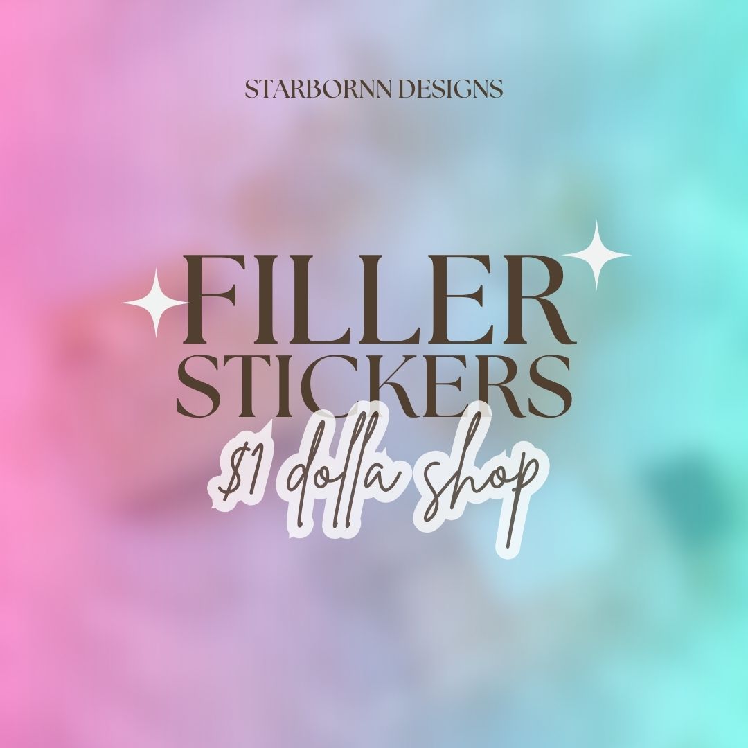 Filler Sticker Dolla Store