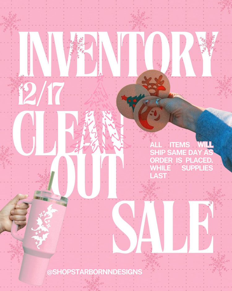 Inventory Cleanout Sale