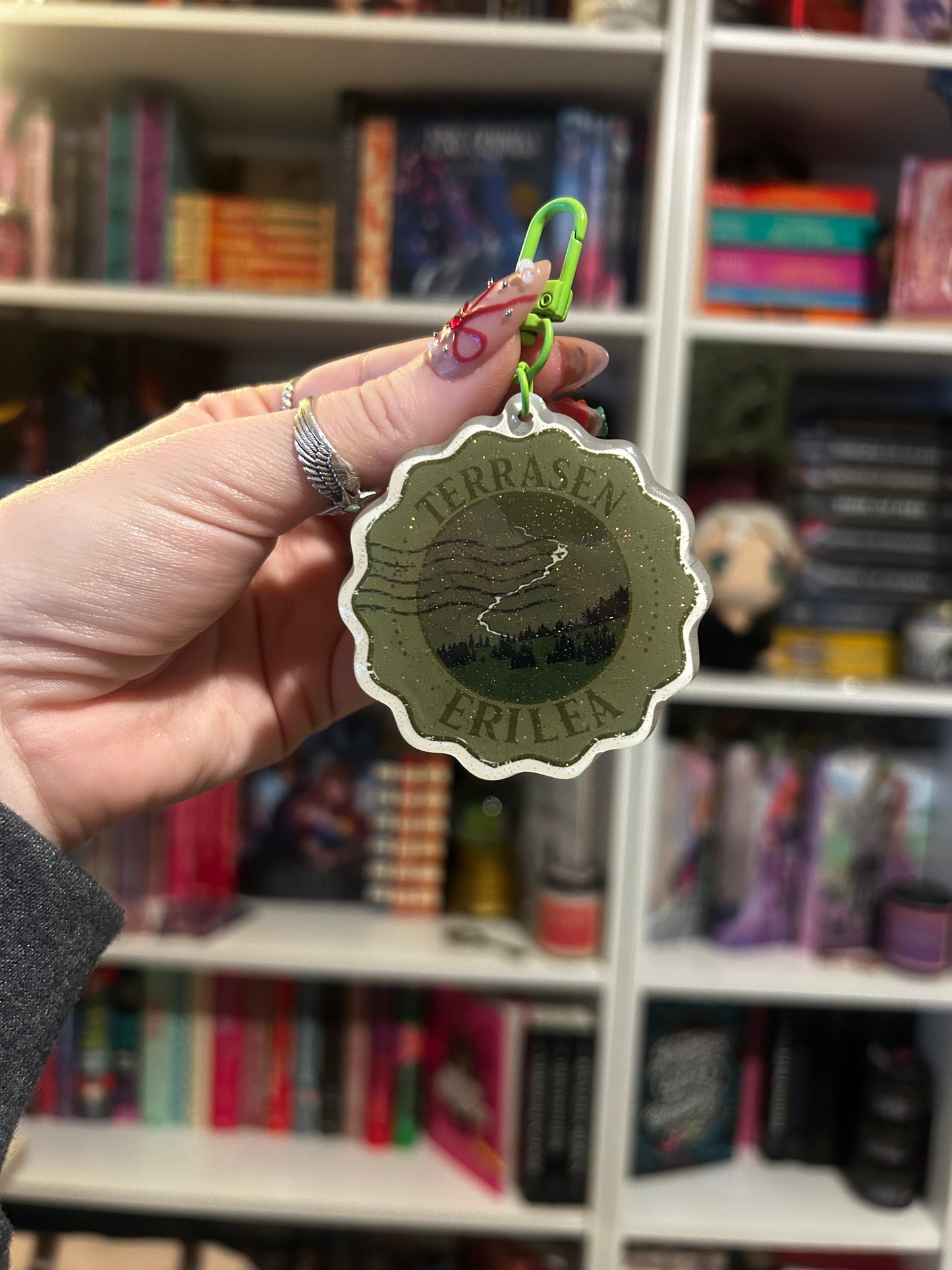 Terrasen Stamp Keychain