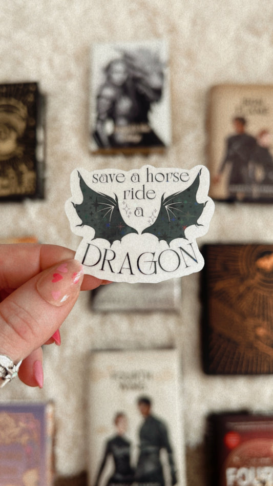 SAHRAD (save a horse ride a dragon)