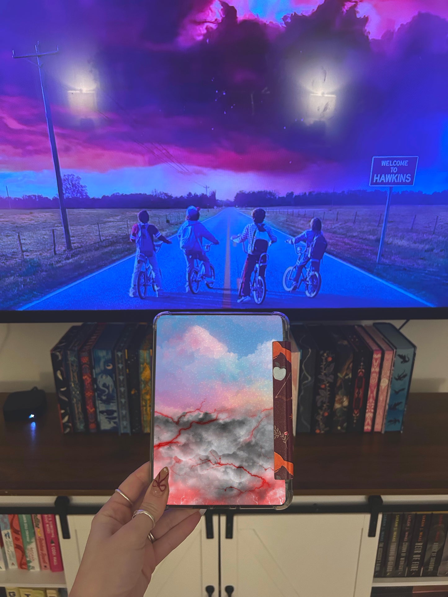 Strange Reader Kindle Skins