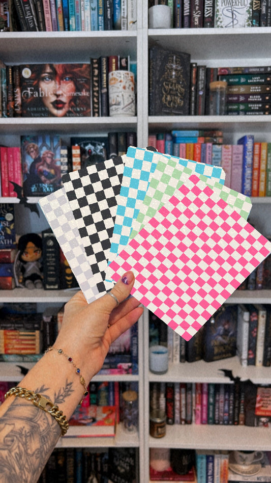 Checkered Kindle Skin (Choose Your Color)