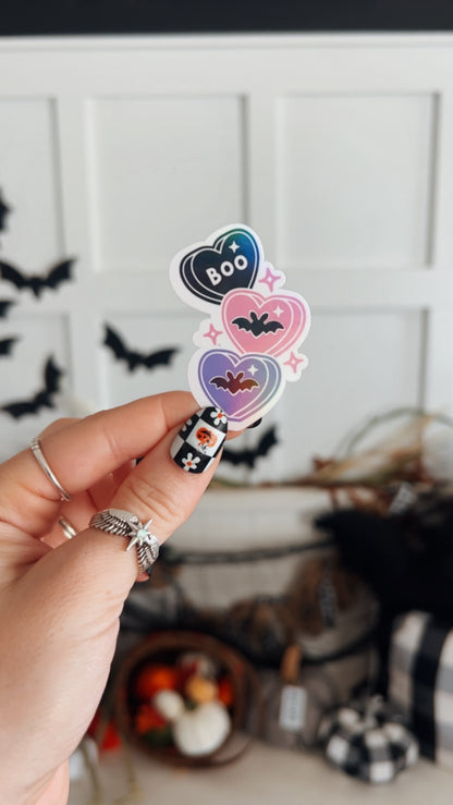 Spooky Conversation Hearts