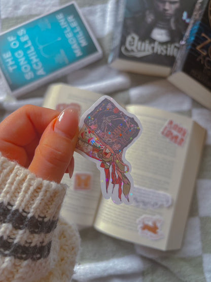 Whimsical Book Stack
