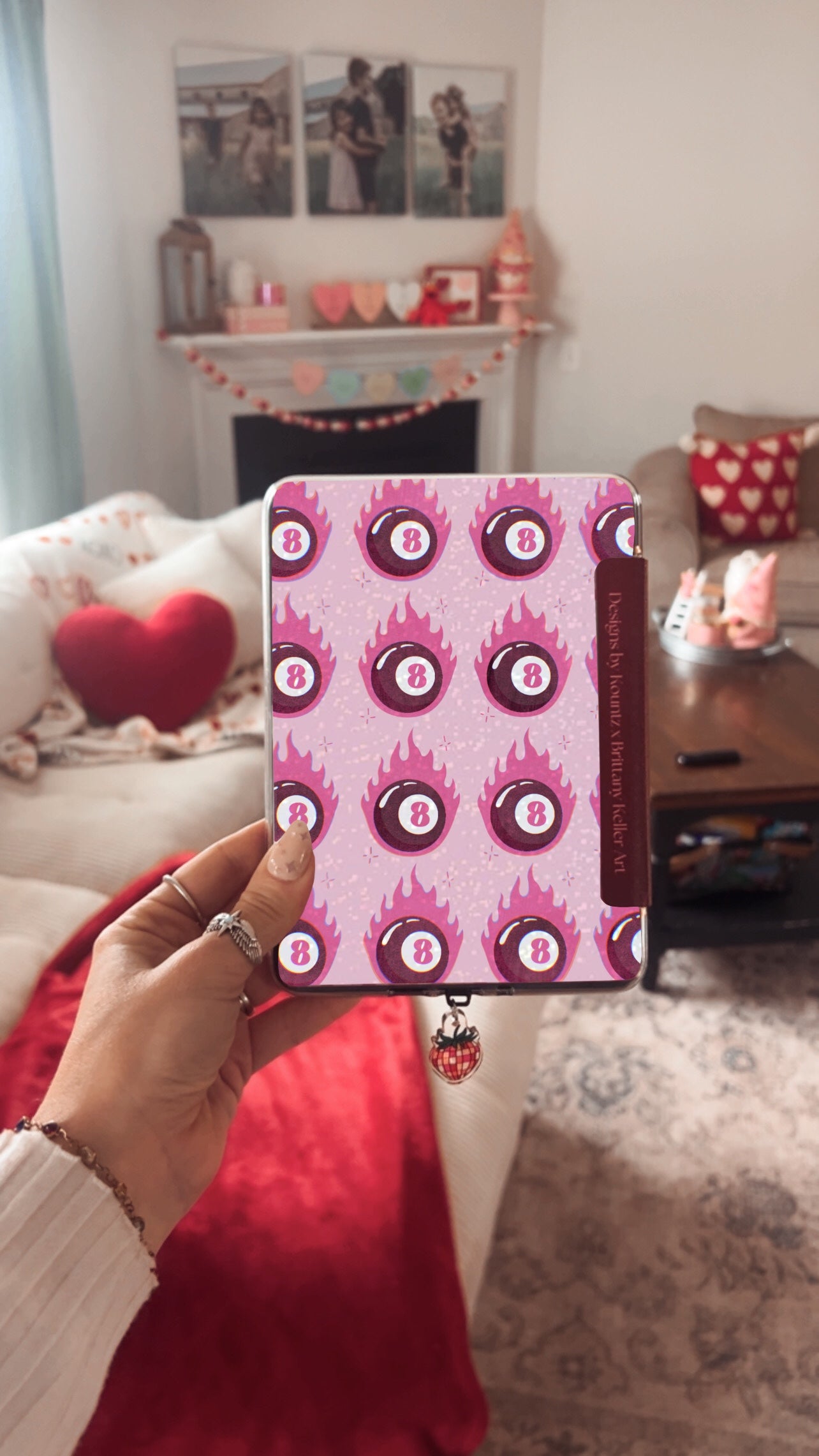 Ace of Pink Kindle Skins