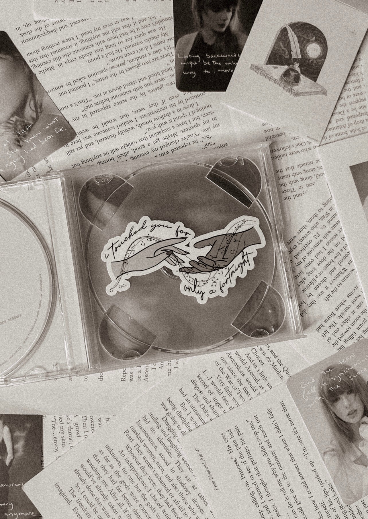 i touched you for only a fortnight