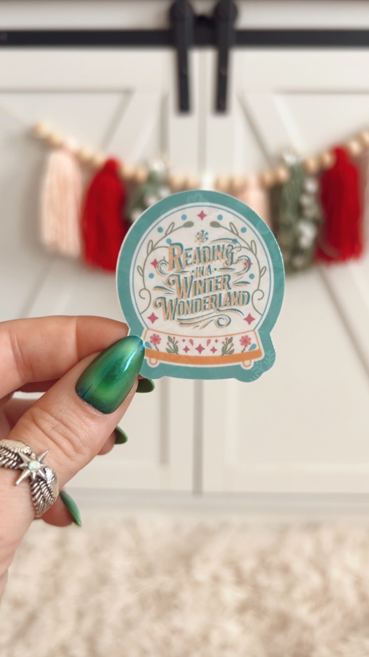 Reading in a Snowglobe