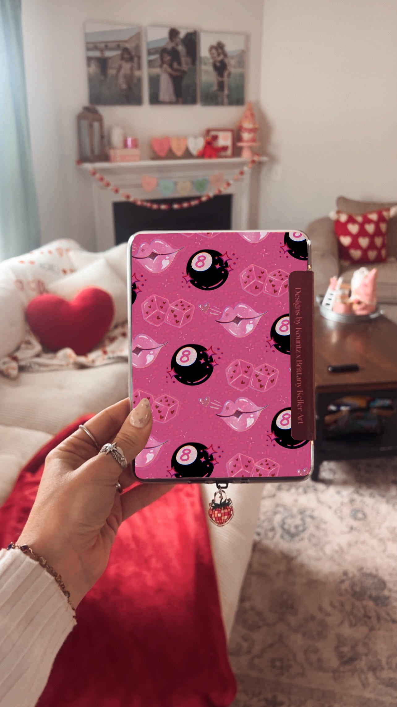 Ace of Pink Kindle Skins
