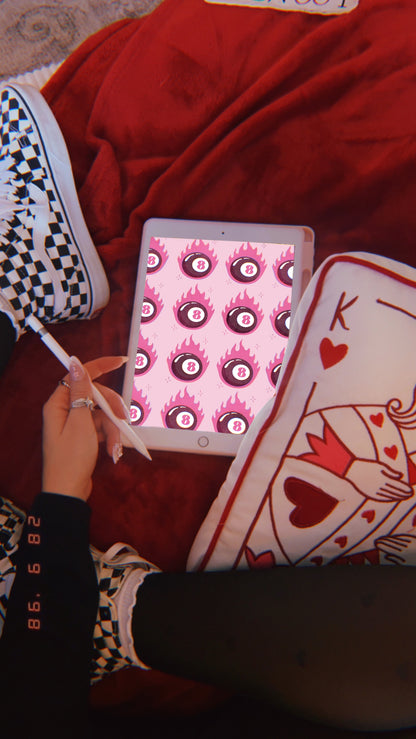 Ace of Pink Kindle Skins