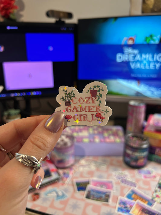 Cozy Gamer With Plants