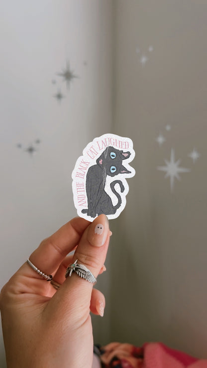 Black Cat Laughed