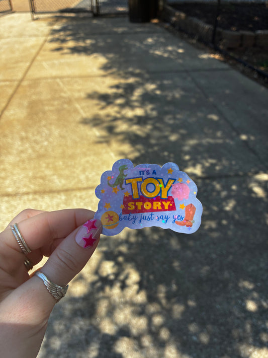 it’s a toy story