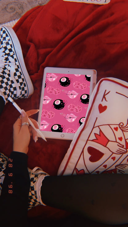 Ace of Pink Kindle Skins