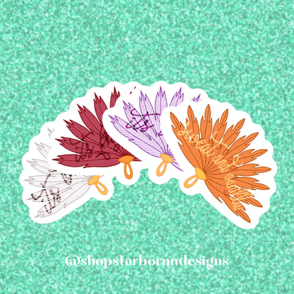 Feather Fan Variants