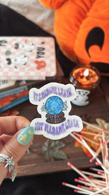 It’s Madame Leo-TA