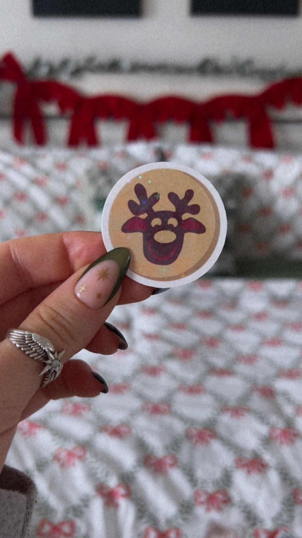 Single Christmas Sugar Cookie