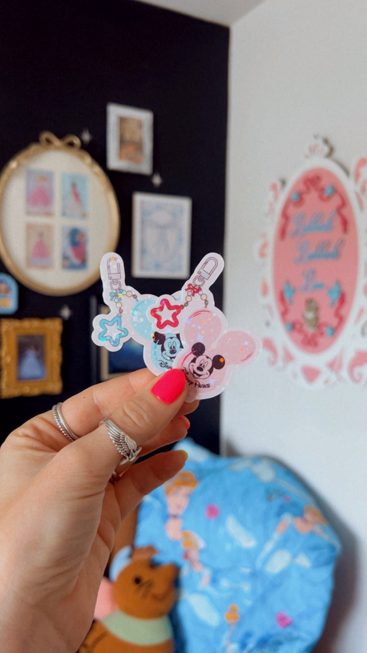 Park Balloon Keychain