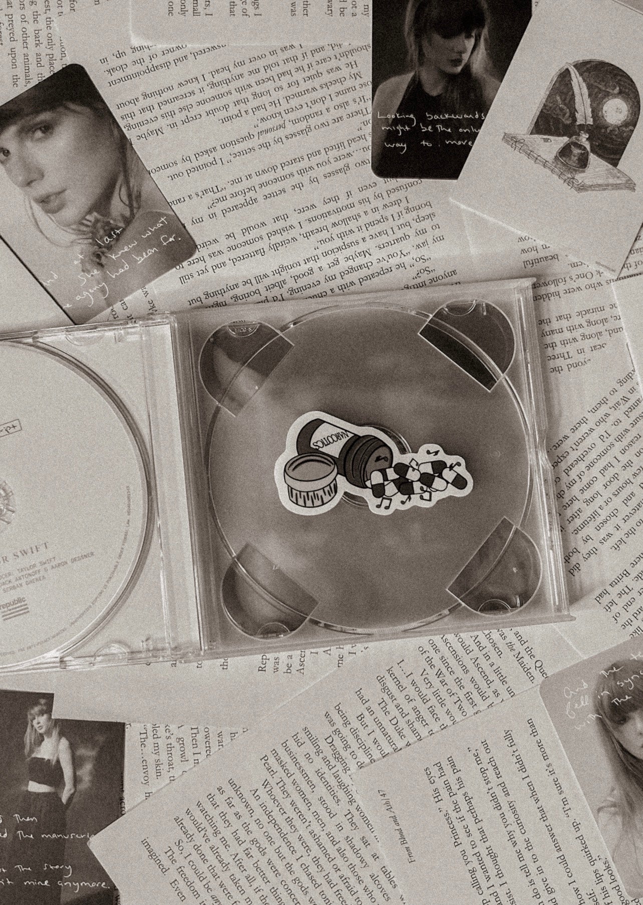 put narcotics into all of my songs