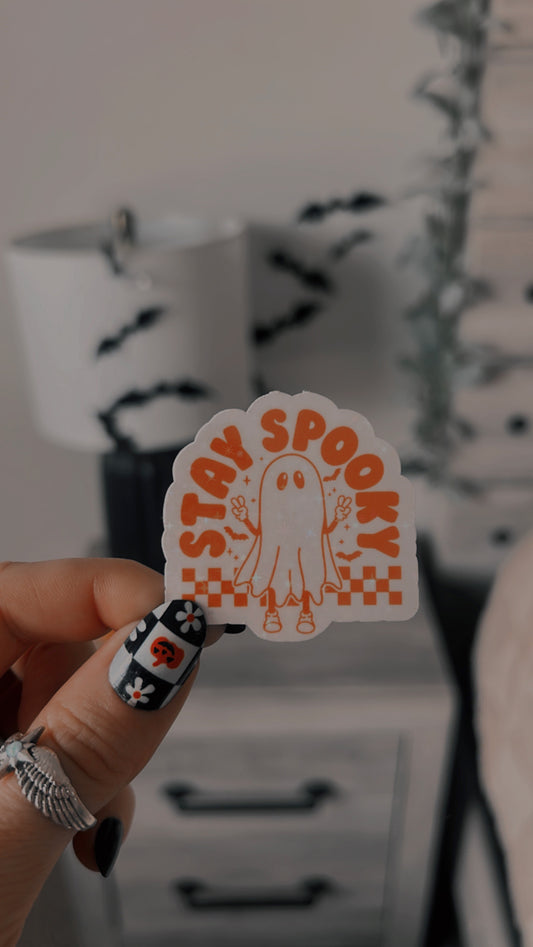 Stay Spooky (checkered)