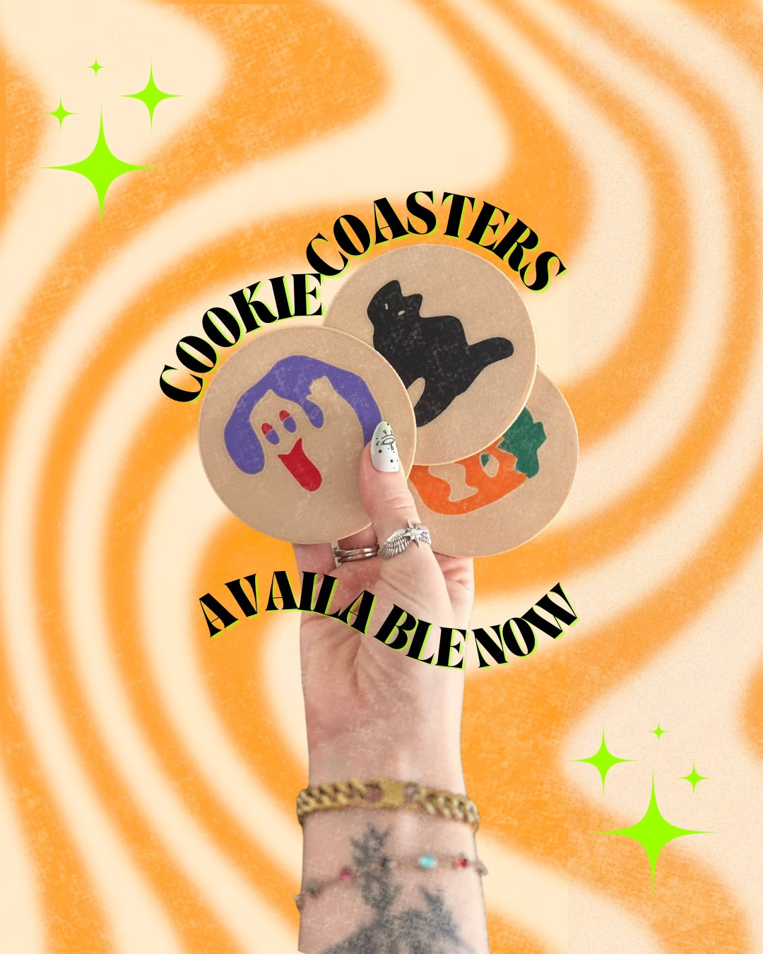 Cookie Coasters (set of 3)