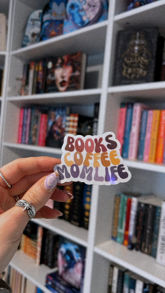 Books Coffee Mom Life