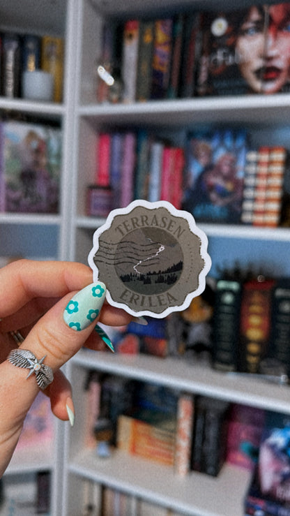 Bookish Location Stamps