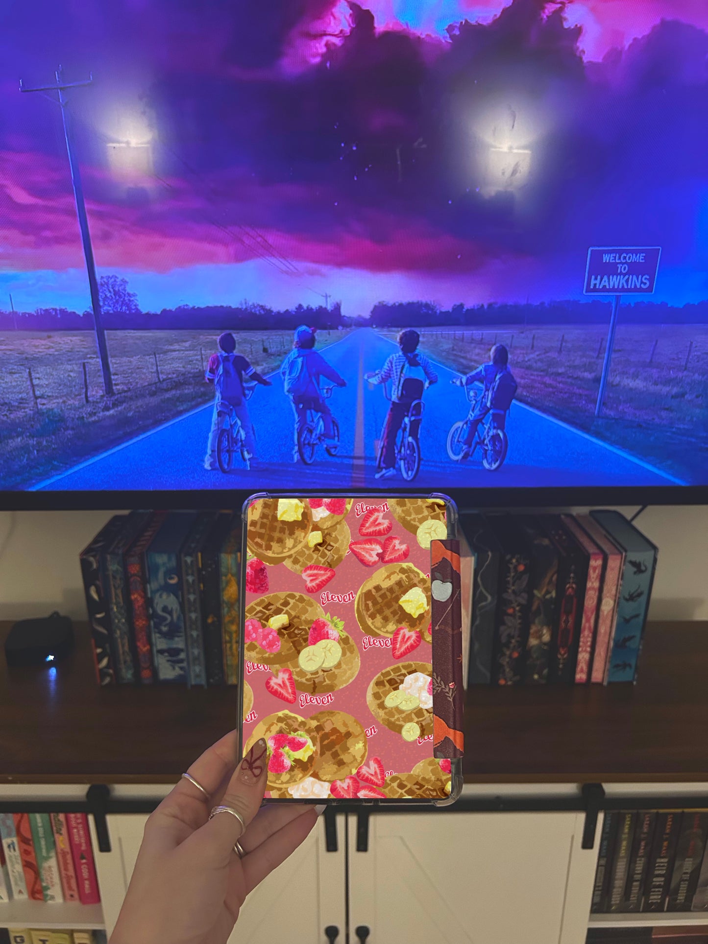 Strange Reader Kindle Skins