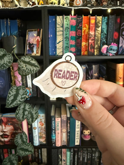 Reader Cross Stitch