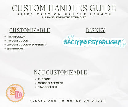 Custom Handle Stickies