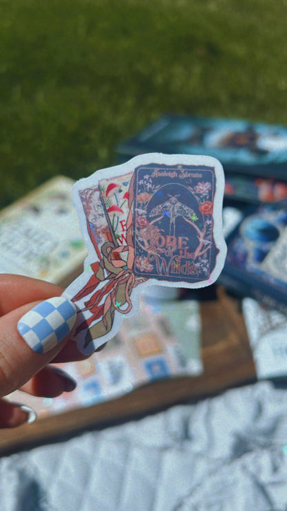 Whimsical Book Stack