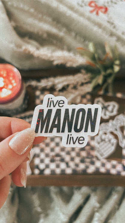 Live Manon, Live
