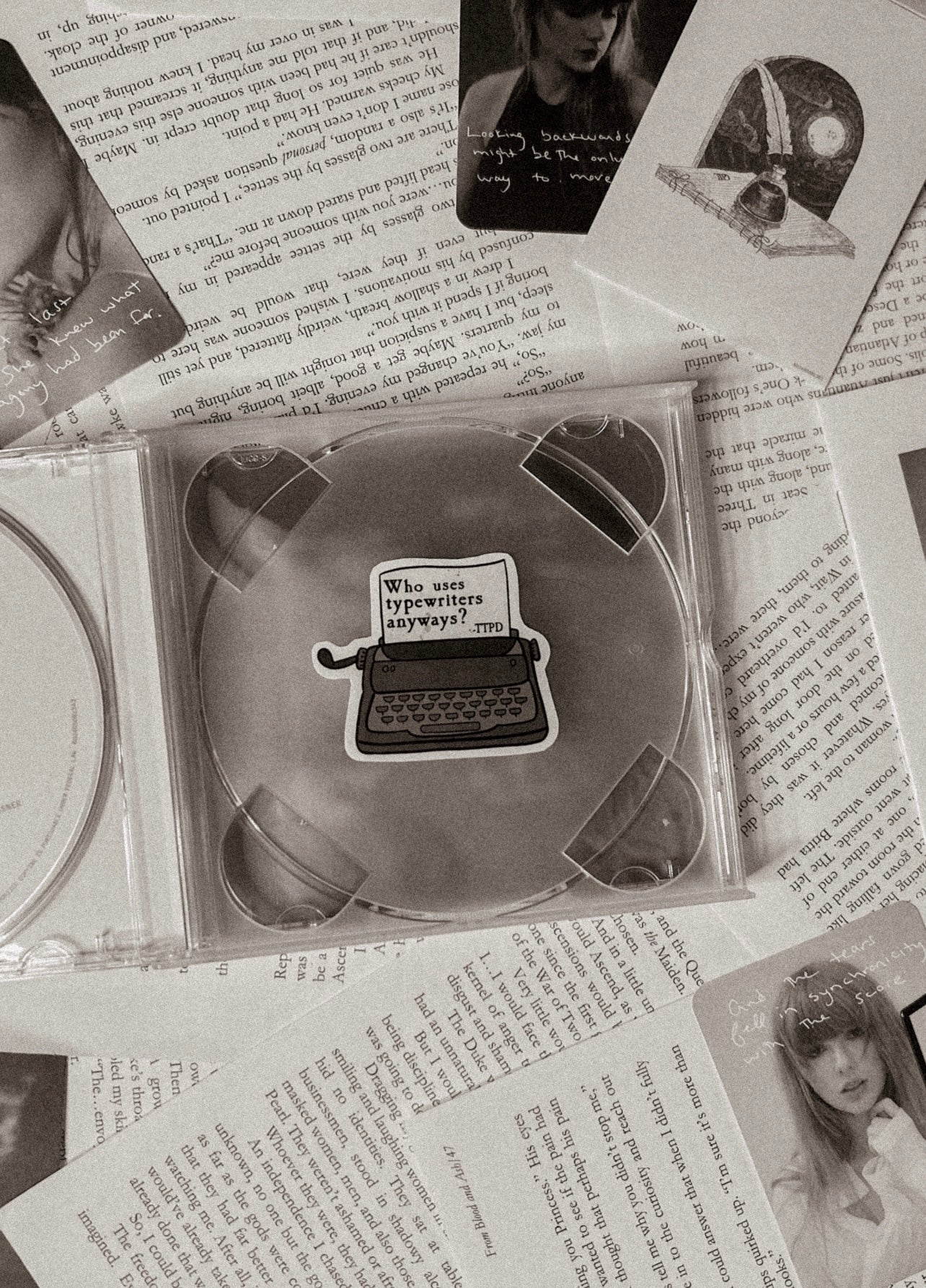 like who uses typewriters anyways?