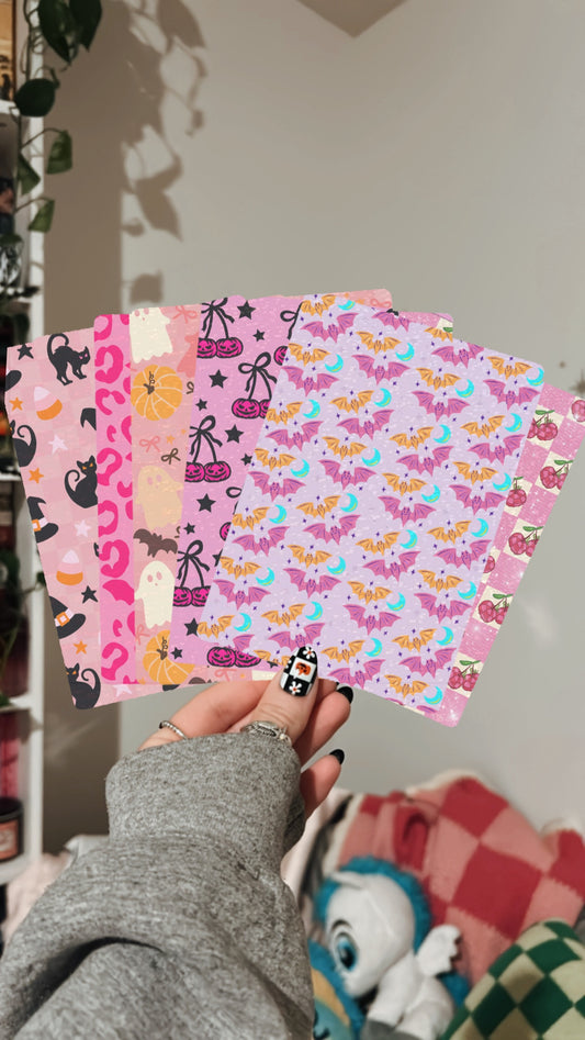 Pink & Spooky Kindle Skins