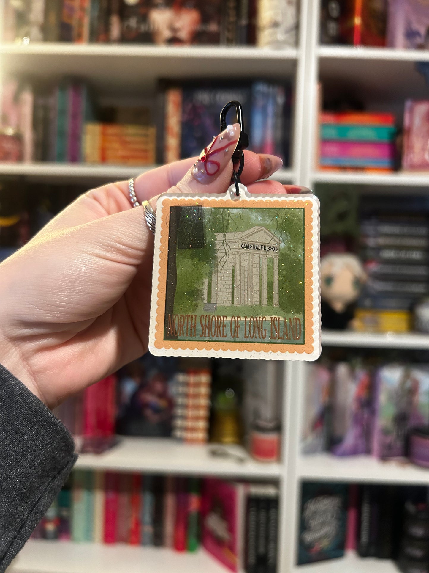 Camp Half Blood Stamp Keychain