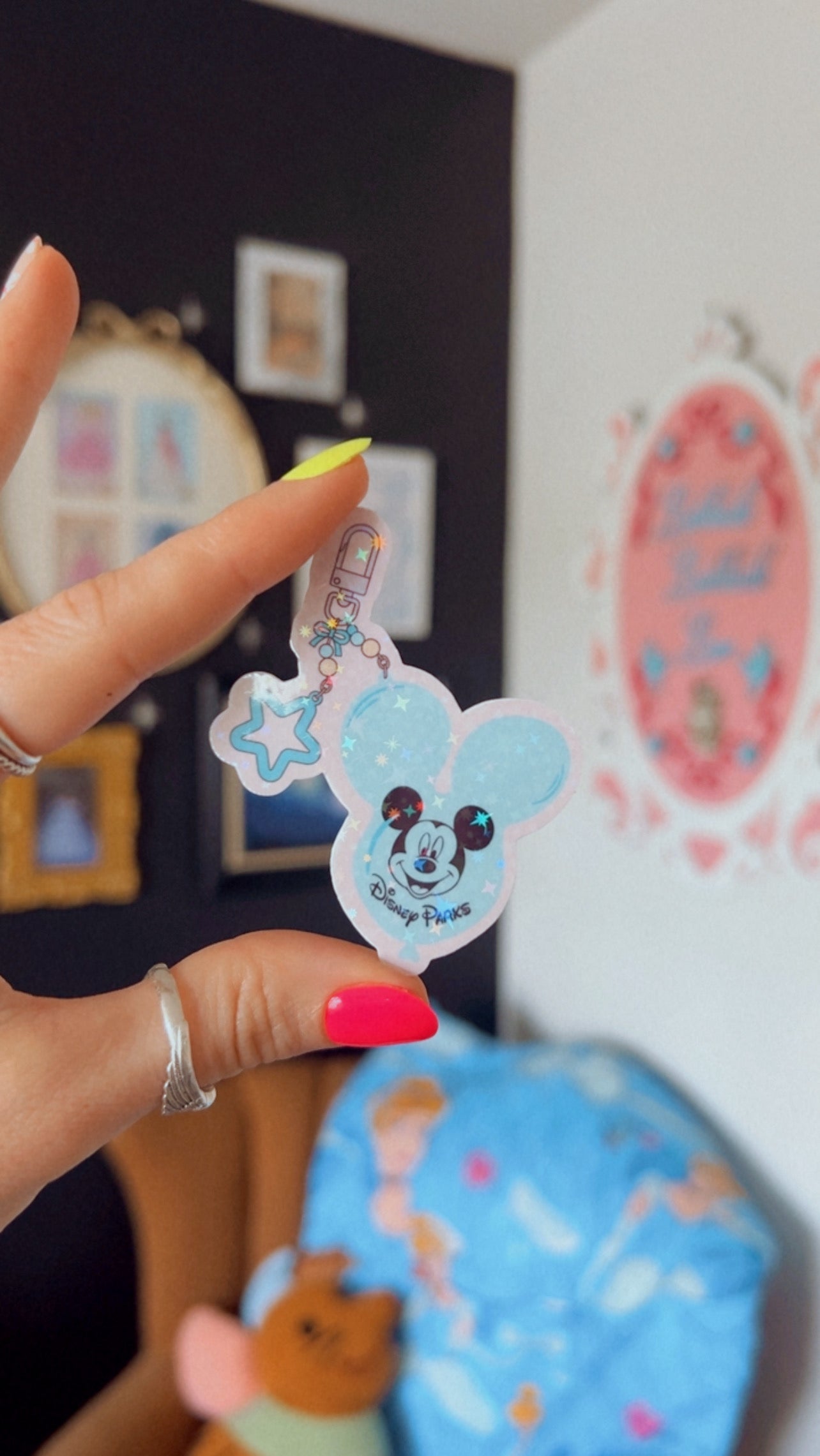Park Balloon Keychain