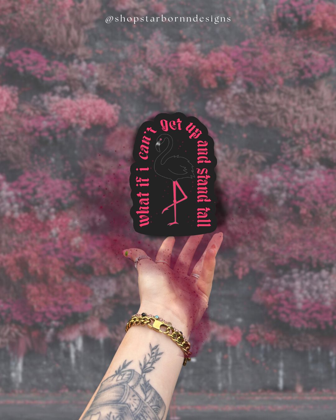 stand tall like a flamingo