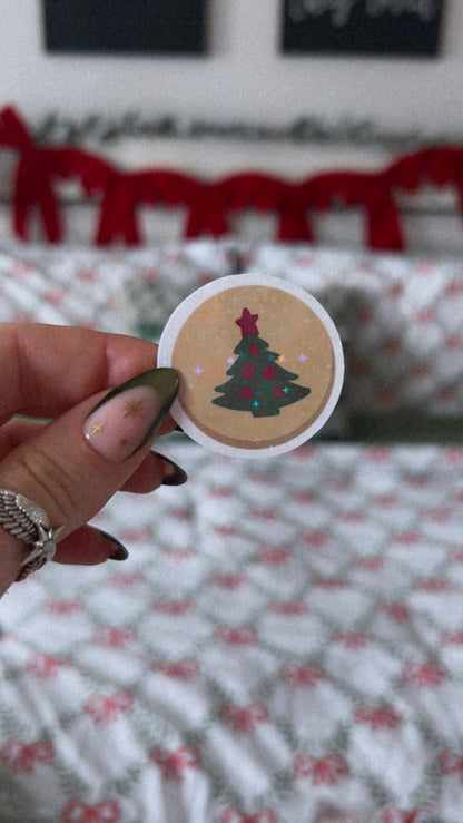 Single Christmas Sugar Cookie