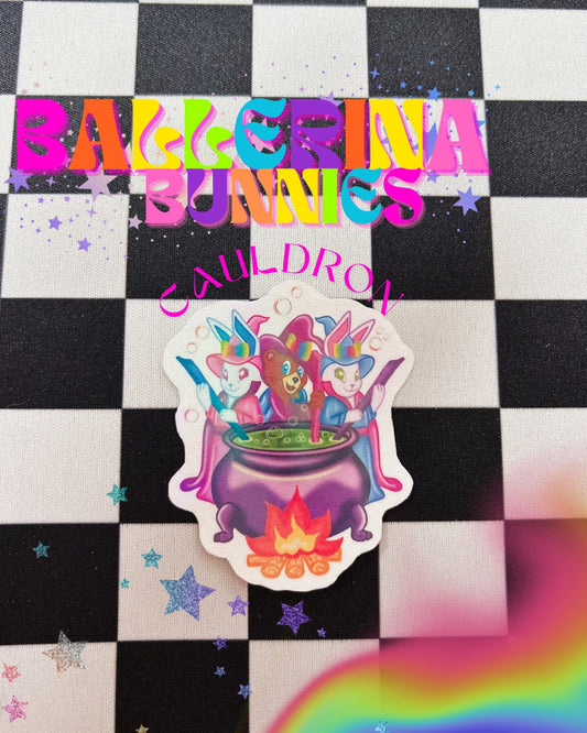 Ballerina Bunnies Cauldron