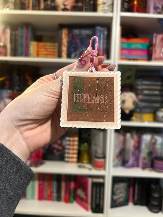 Elfhame Stamp Keychain