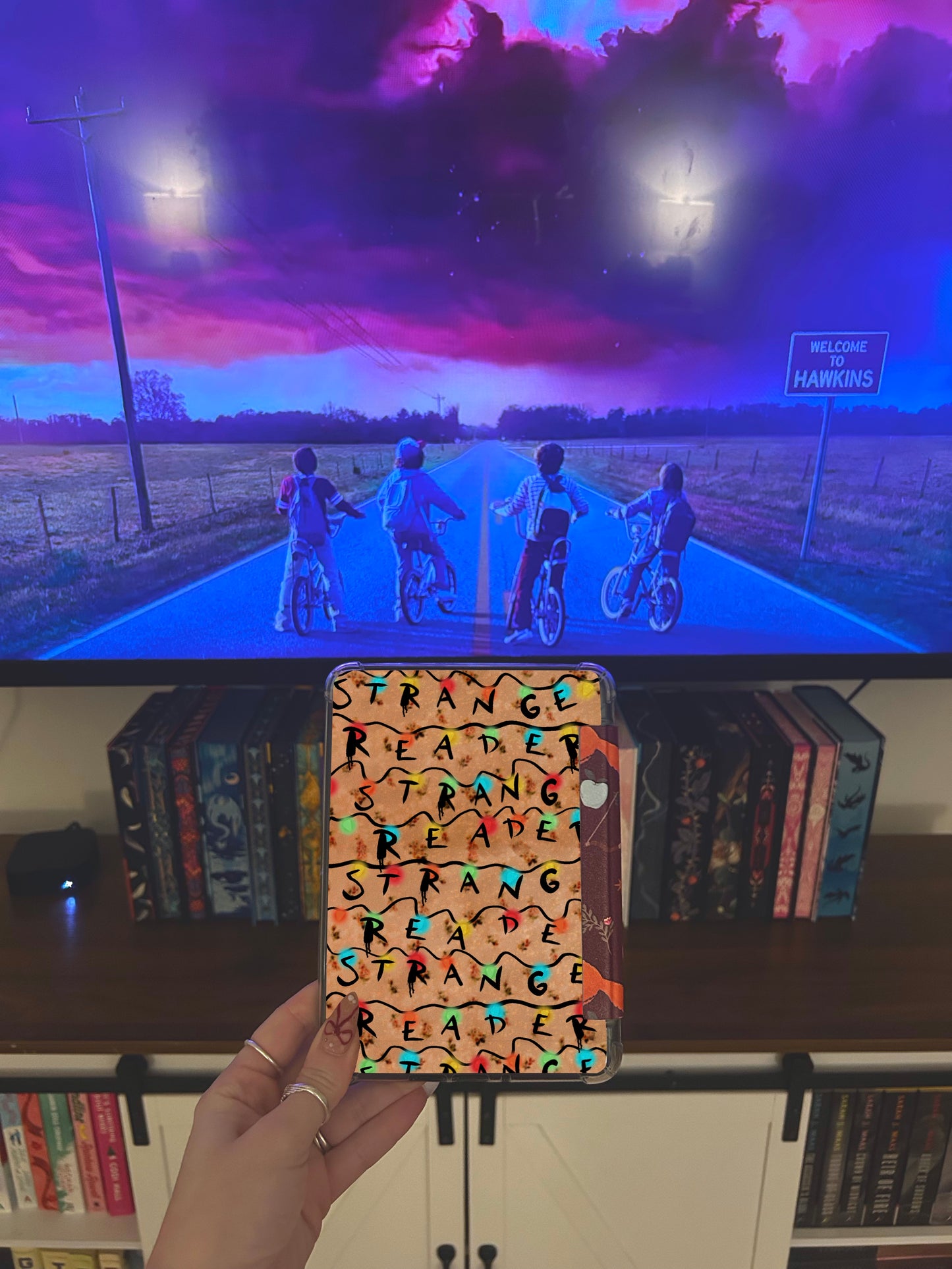 Strange Reader Kindle Skins