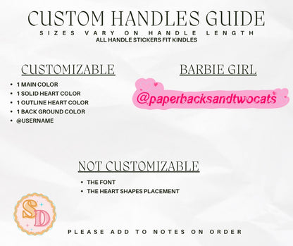 Custom Handle Stickies