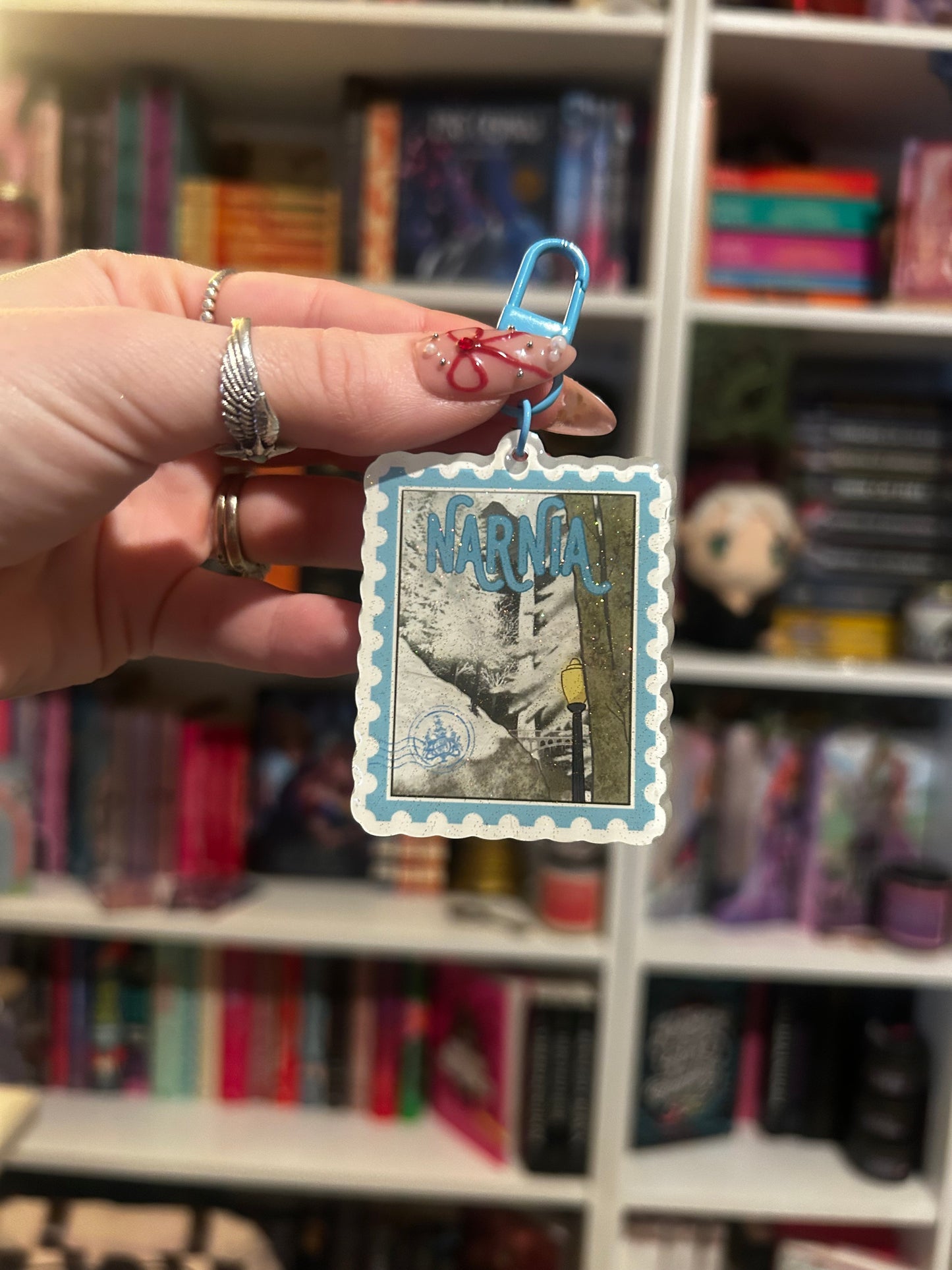 Narnia Stamp Keychain