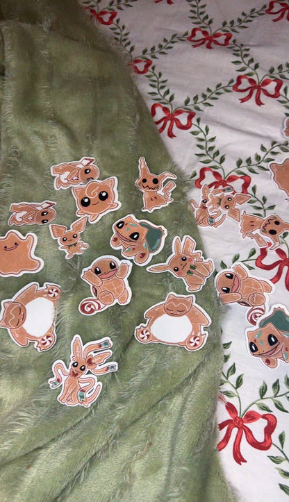 Pokemon Gingerbread Friends