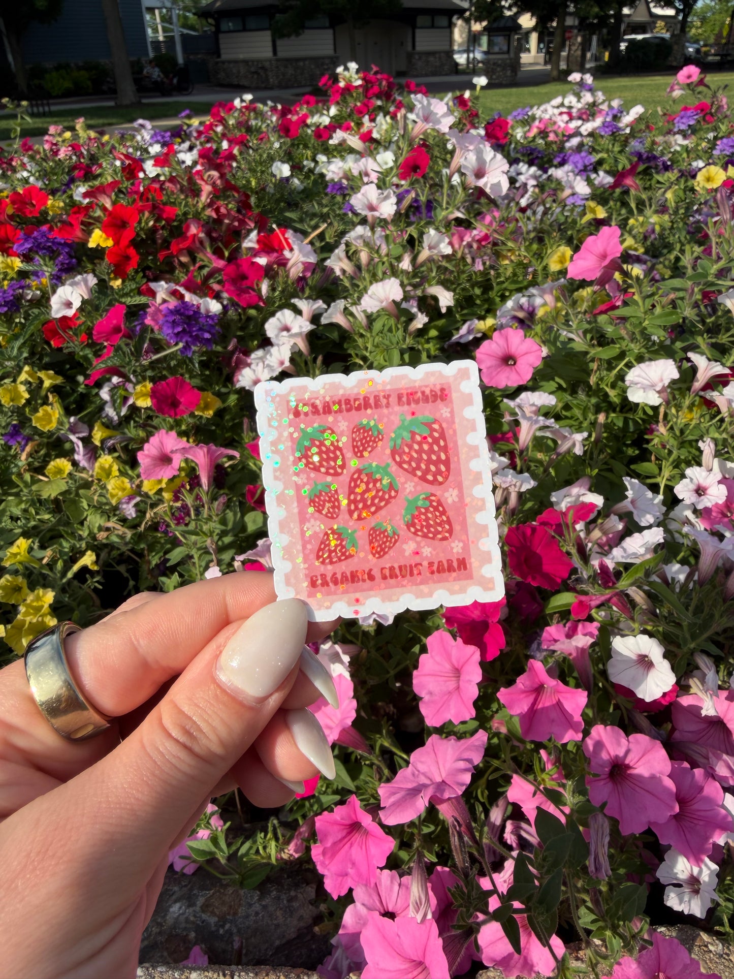 Strawberry Fields Stamp