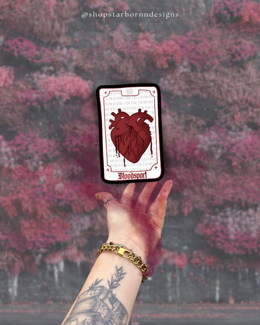 i made loving you a blood sport