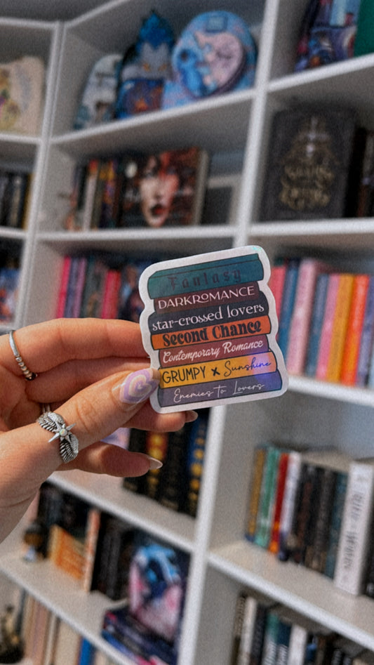 Book Stack - Moody Colors