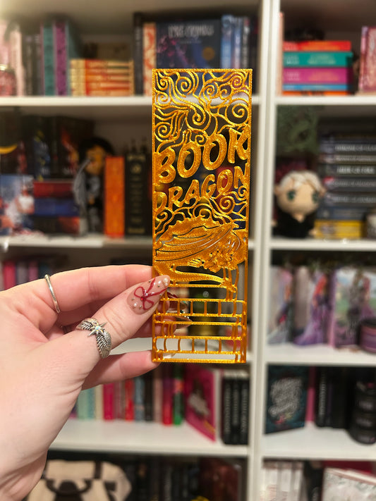 Book Dragon Bookmark