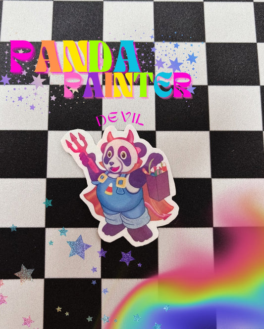 Panda Painter Devil